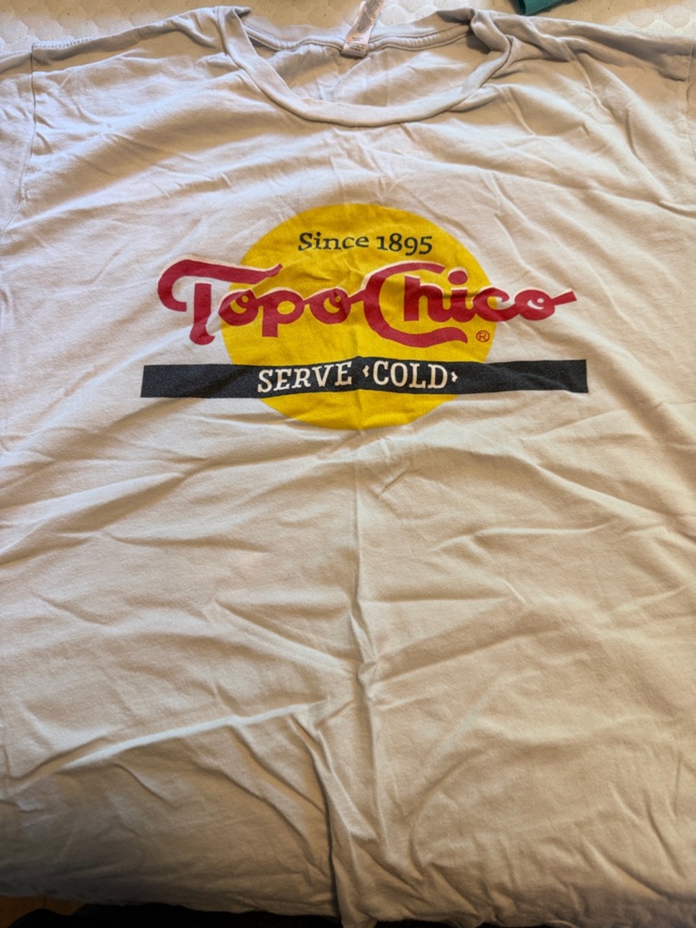 Bella Canvas Cream Graphic Tee with Yellow Accent